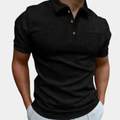 Shirts Heren*Heren casual zomer overhemd met korte mouwen