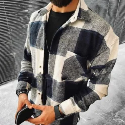 Shirts Heren*Heren lichtgewicht zomer shirt met lange mouwen