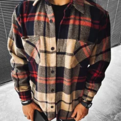 Shirts Heren*Heren lichtgewicht zomer shirt met lange mouwen