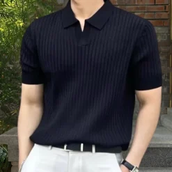 Shirts Heren*Heren trendy poloshirt voor de zomer