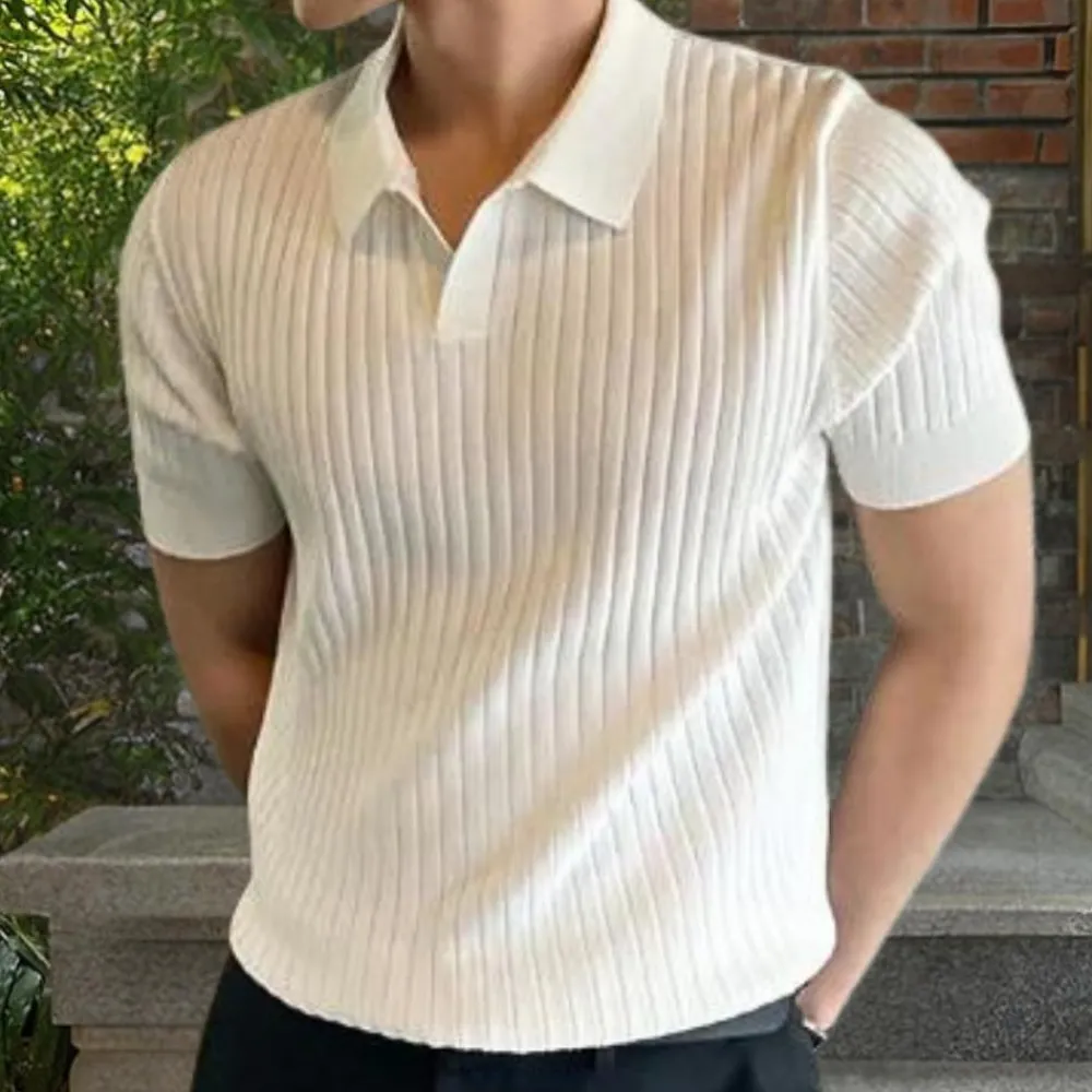 Shirts Heren*Heren trendy poloshirt voor de zomer