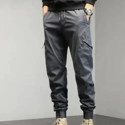 Broeken Heren*Heren zomerse casual cargo broek