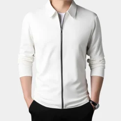 Jassen Heren*Herenjack met rits voor de zomer