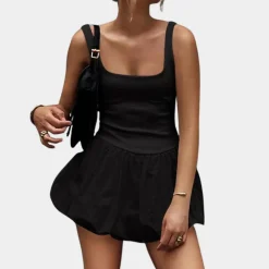 Jurken & Jumpsuits Dames*Hermione - Trendy zomer mini jurk voor dames