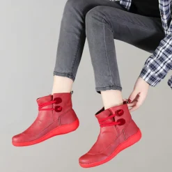 Damesschoenen*Hilda - Retro stijl dameslaarzen voor de zomer