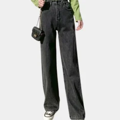 Broeken & Rokken Dames*Hoge taille en wijde damesbroeken voor de zomer