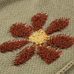 Truien & Vesten Dames*Honoria - Dames Elegante Bloemen Zomertrui Groen