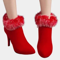 Damesschoenen*HOPE - Modieuze Zomerse Laarzen voor Dames Rood