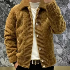 Truien & Vesten Heren*HOWARD - Comfortabel Zomervest voor Heren Olijfgroen