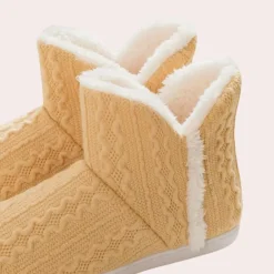 Damesschoenen*IAKOBINA - Warme Dames Schoenen met Gebreide Stijl