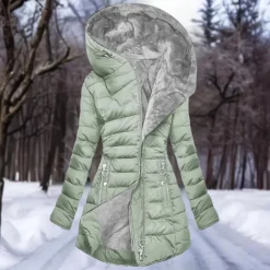 Jassen Dames*ILTA - Warme pluche jas voor vrouwen