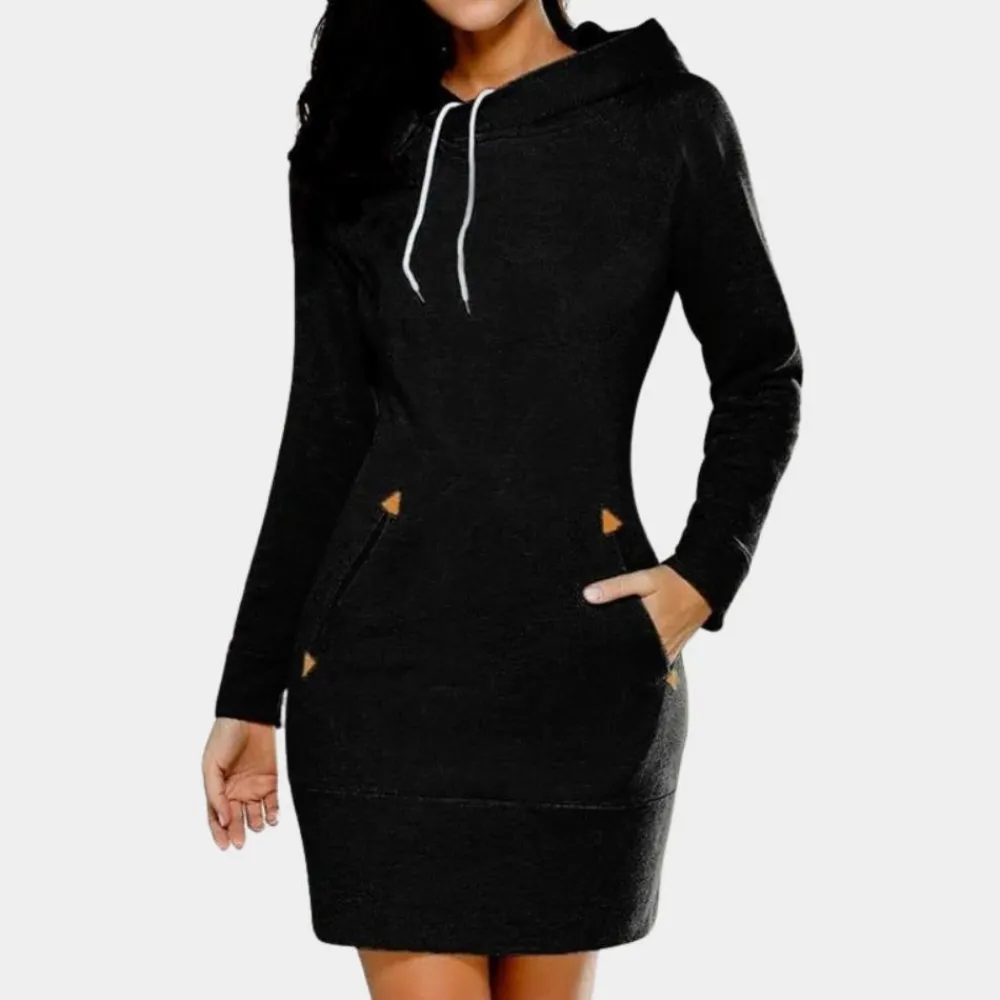 Truien & Vesten Dames*Ines - Lichte zomerjurk met capuchon voor vrouwen