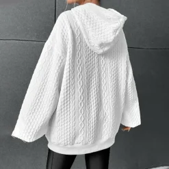 Truien & Vesten Dames*ISABEL - Comfortabele chique zomer hoodie