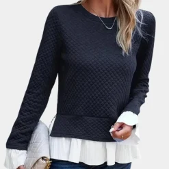 Truien & Vesten Dames*ISADORA - Casual Trui voor Dames Marineblauw