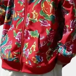 Jassen Heren*ISAEL - Klassieke Jas voor Heren Rood