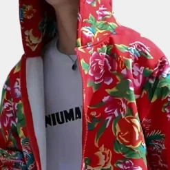 Jassen Heren*ISAEL - Klassieke Jas voor Heren Rood