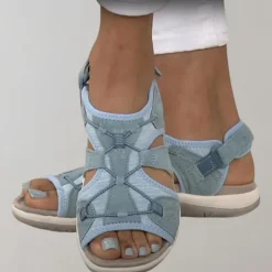 Damesschoenen*Isaria - Comfortabele en lichtgewicht damessandalen voor de zomer