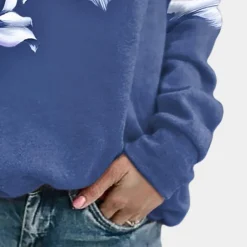 Topjes & Shirts Dames*ISAURA - Luxe Zomersweatshirt voor Dames