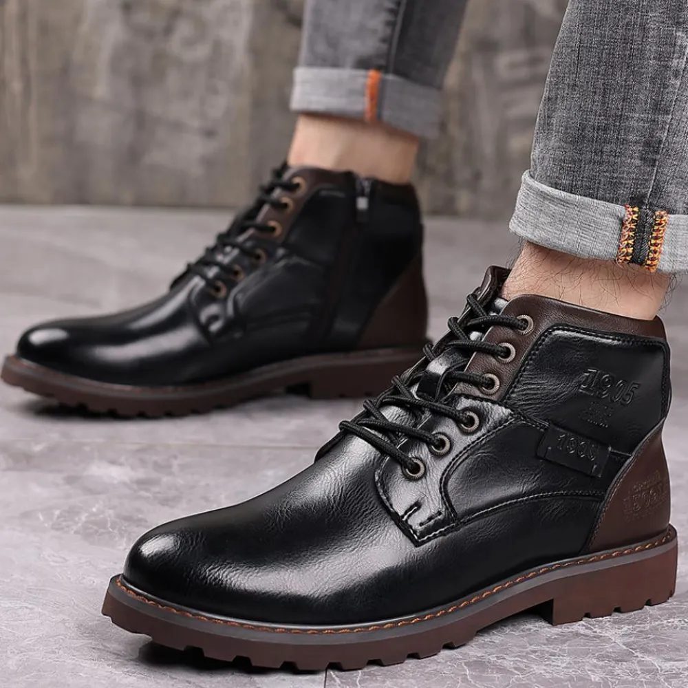 Schoenen Heren*Isidore - Premium veterlaarzen voor heren - Zomerse stijl