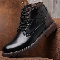 Schoenen Heren*Isidore - Premium veterlaarzen voor heren - Zomerse stijl