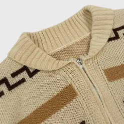 Truien & Vesten Heren*Isto - Retro zomer vest voor heren Khaki