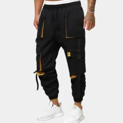 Broeken Heren*Italo - Stijlvolle en trendy cargo broek voor heren - Perfect voor de zomer