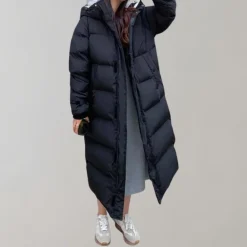 Jassen Dames*Jaana - Warme en lange damesjas