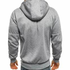 Jassen Heren*JACKS - Lichte zomertrui met rits en capuchon voor heren