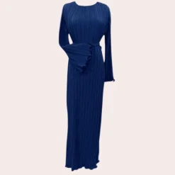 Jurken & Jumpsuits Dames*JACQUELINE - Elegante Geplooide Maxi Zomerjurk voor Dames