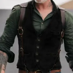 Truien & Vesten Heren*JAMES - Zomergilet voor heren