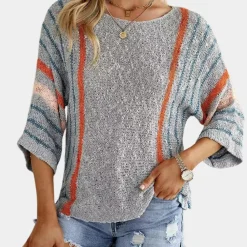 Truien & Vesten Dames*JANICE - Luxe Zomerse Trui voor Dames