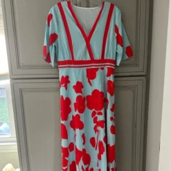 Jurken & Jumpsuits Dames*JANICE - Moderne Zomer Bloemenjurk voor Dames Rood