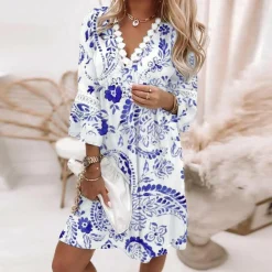 Jurken & Jumpsuits Dames*JANIYAH - Luchtige korte zomerjurk voor dames