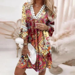 Jurken & Jumpsuits Dames*JANIYAH - Luchtige korte zomerjurk voor dames