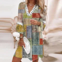 Jurken & Jumpsuits Dames*JANIYAH - Luchtige korte zomerjurk voor dames