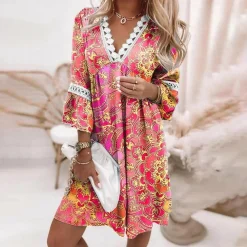 Jurken & Jumpsuits Dames*JANIYAH - Luchtige korte zomerjurk voor dames