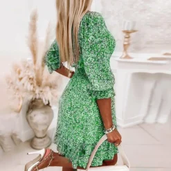 Jurken & Jumpsuits Dames*JANNINE - Luchtige midi zomerjurk voor dames