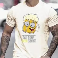 Shirts Heren*Jarek - Zomerse Oktoberfest T-shirt voor Heren