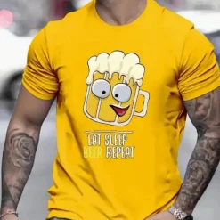 Shirts Heren*Jarek - Zomerse Oktoberfest T-shirt voor Heren