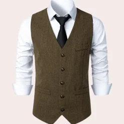 Truien & Vesten Heren*Jari - Zomerse Oktoberfest Flair Vest voor Heren