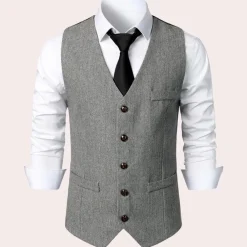 Truien & Vesten Heren*Jari - Zomerse Oktoberfest Flair Vest voor Heren