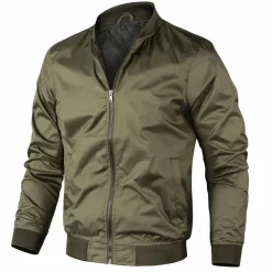 Jassen Heren*JAYDEN - Vintage zomerbomberjack voor heren