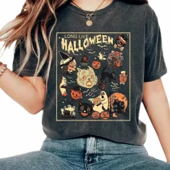Topjes & Shirts Dames*Jazmina - Casual Zomerse Halloween T-shirt voor dames Donkergrijs