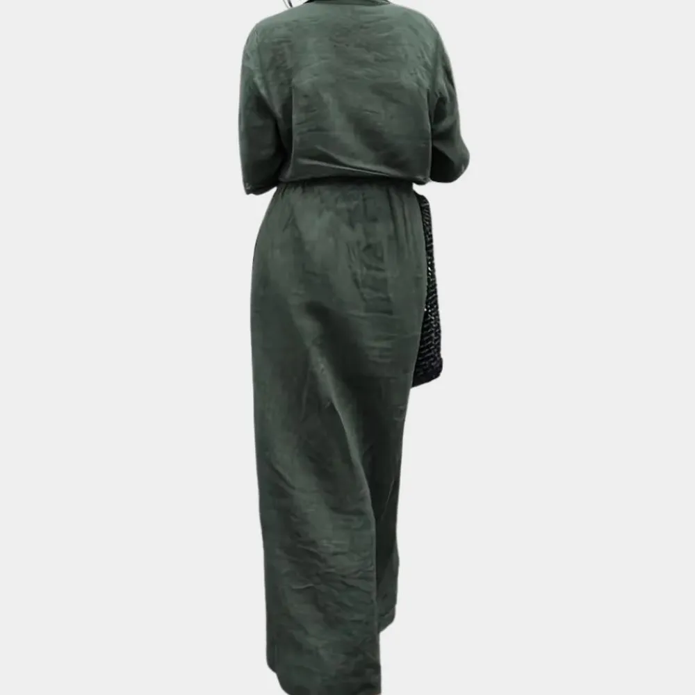 Jurken & Jumpsuits Dames*Jelena - Casual damesjurk met knopen voor de zomer