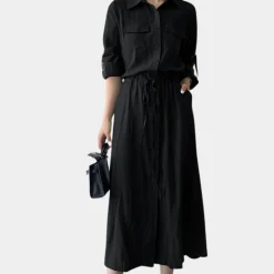 Jurken & Jumpsuits Dames*Jelena - Casual damesjurk met knopen voor de zomer