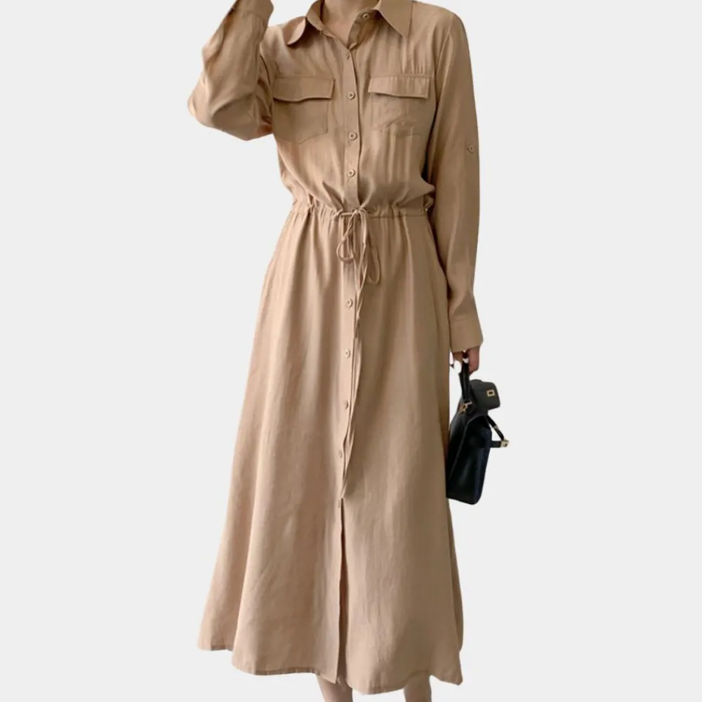 Jurken & Jumpsuits Dames*Jelena - Casual damesjurk met knopen voor de zomer