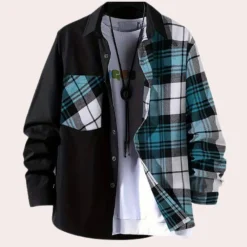 Shirts Heren*Jeroen - Stijlvol geruit herenoverhemd voor de zomer