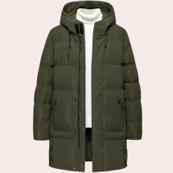 Jassen Heren*JESSE - Comfortabele Gewatteerde Jas voor Heren