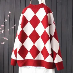 Truien & Vesten Dames*JESSICA - Trendy Zomervest voor Dames Rood Wit