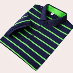 Shirts Heren*Jett - Gestreept herenpoloshirt voor de zomer